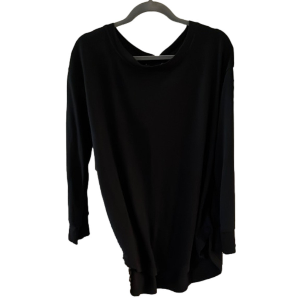 Jane & delancey brand new black light sweater with matching scrunchie